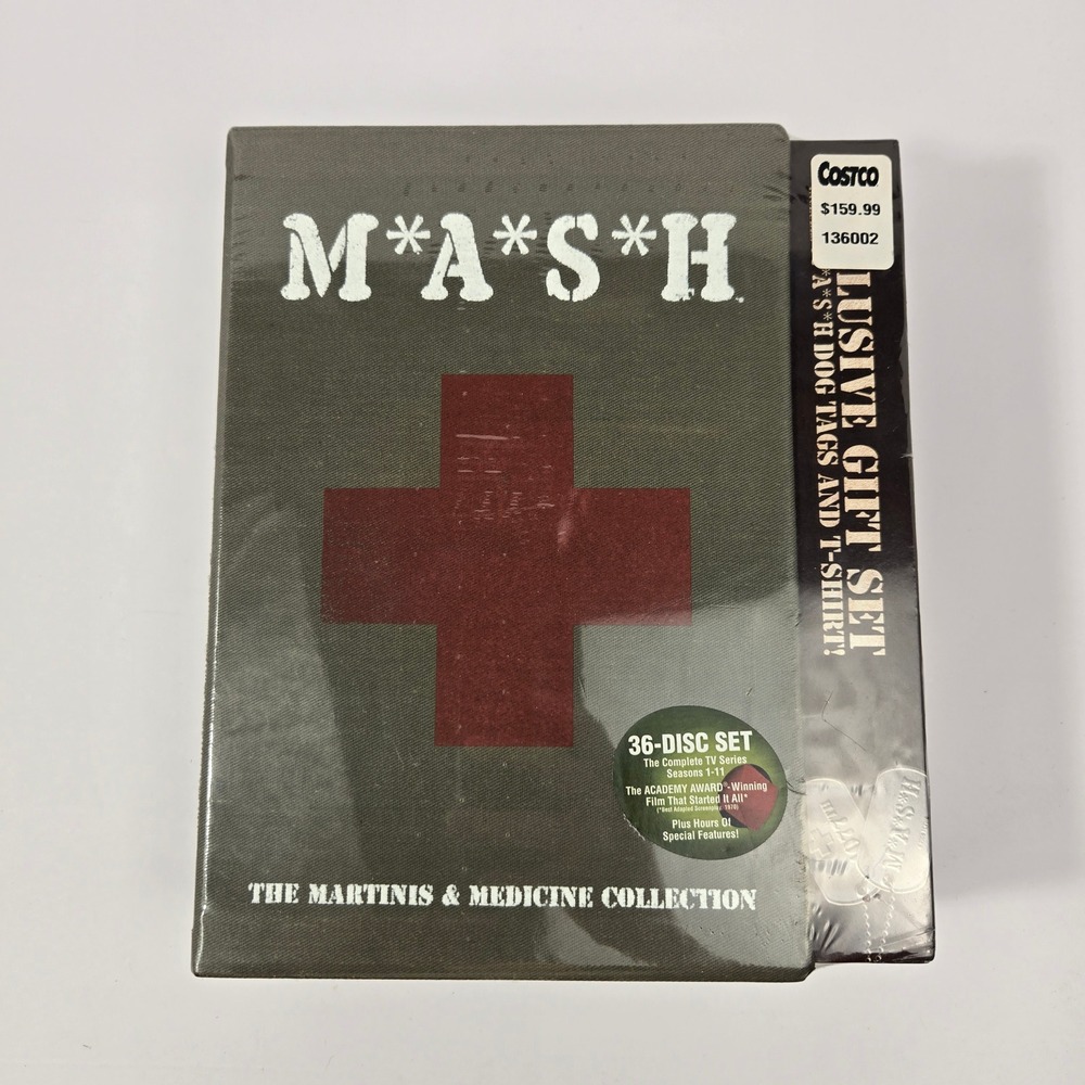 MASH Martinis & Medicine Collection Complete Series 36-Disc DVD Gift Set New